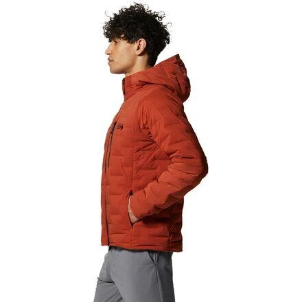 商品Mountain Hardwear|StretchDown Hooded Jacket - Men's,价格¥1317,第4张图片详细描述