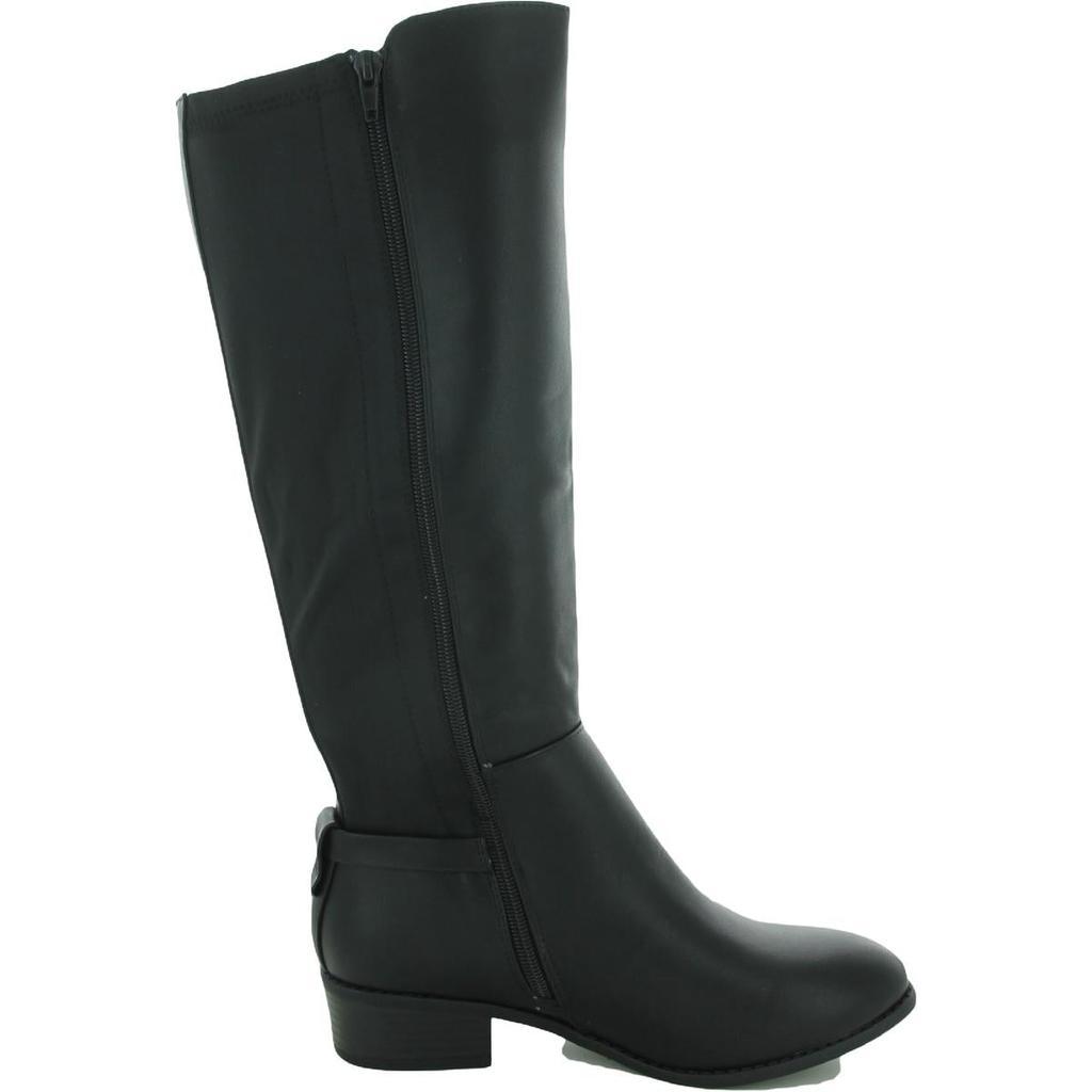 商品Karen Scott|Karen Scott Womens Valeree Faux Leather Round Toe Knee-High Boots,价格¥83,第6张图片详细描述