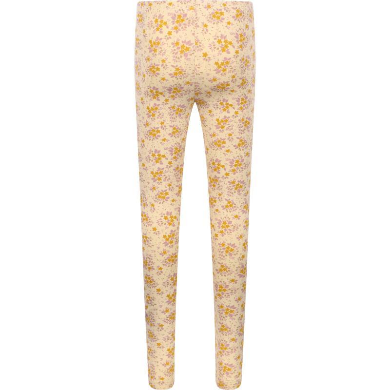 商品Fred's World by Green Cotton|Flowers all over organic cotton leggings in beige,价格¥243,第4张图片详细描述