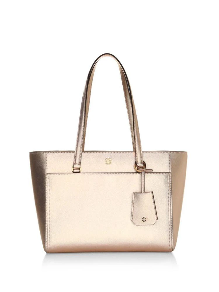 商品Tory Burch|Robinson Metallic Small Tote Bag,价格¥2236,第1张图片