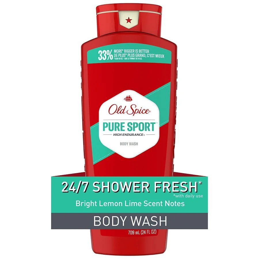 商品Old Spice High Endurance|Body Wash for Men Pure Sport,价格¥57,第1张图片