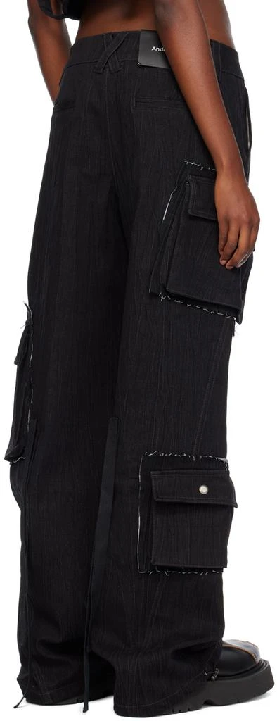 商品ANDERSSON BELL|Black Mulina Jeans,价格¥2105,第3张图片详细描述