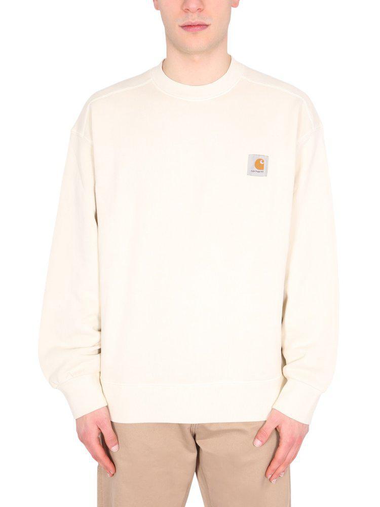 商品Carhartt|Carhartt WIP Logo Patch Crewneck Sweatshirt,价格¥540,第1张图片