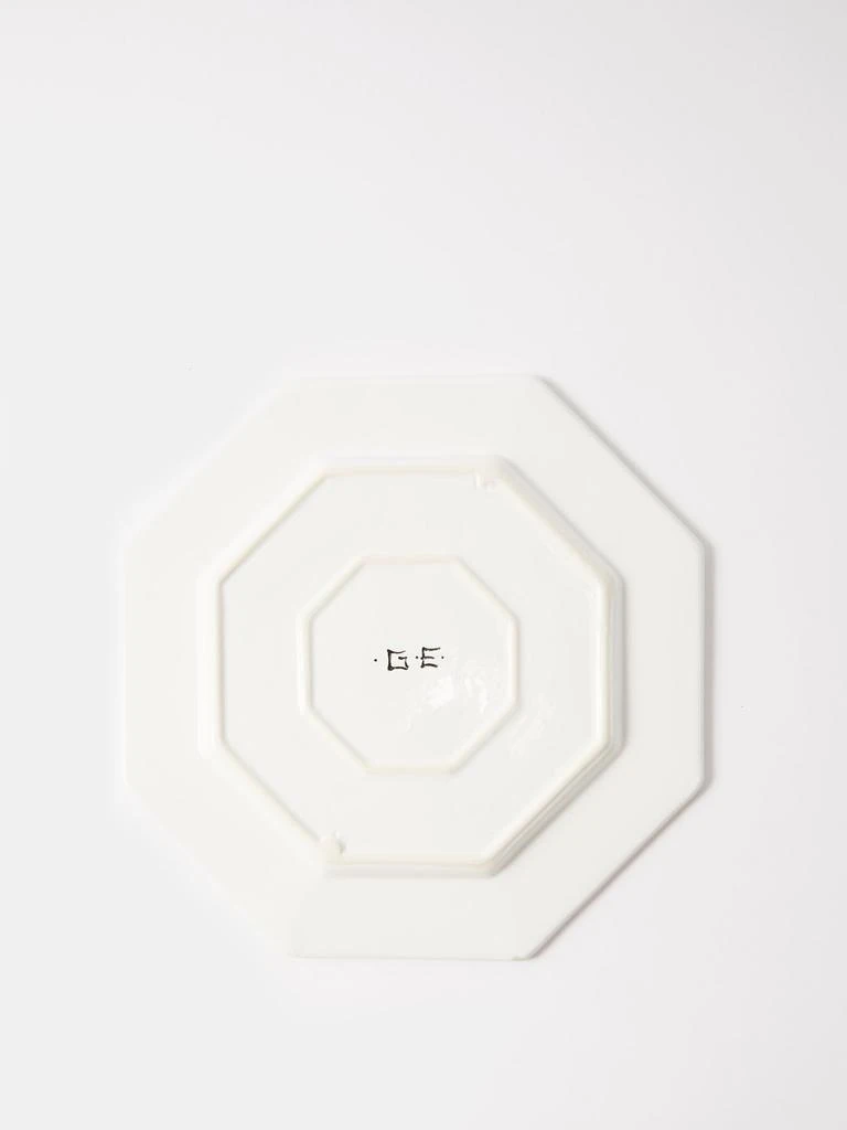 商品Gergei Erdei|Giardino hand-painted ceramic dinner plate,价格¥531,第4张图片详细描述