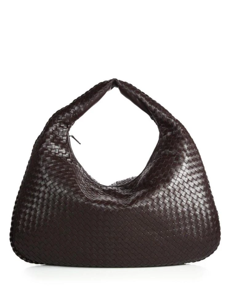 商品Bottega Veneta|Veneta Large Leather Hobo Bag,价格¥19489,第1张图片