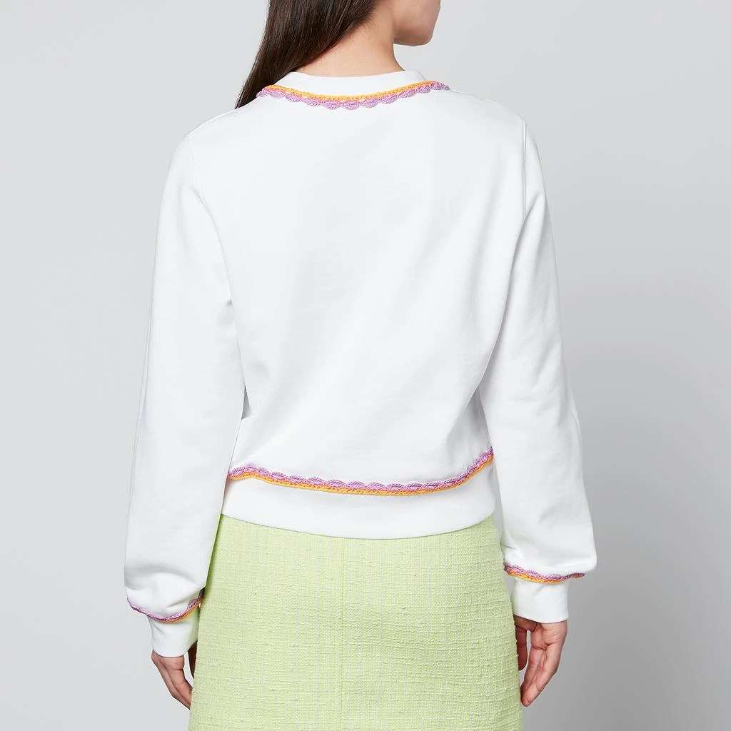 商品Moschino|Moschino Logo-Detailed Cotton-Jersey Sweatshirt,价格¥1924,第2张图片详细描述