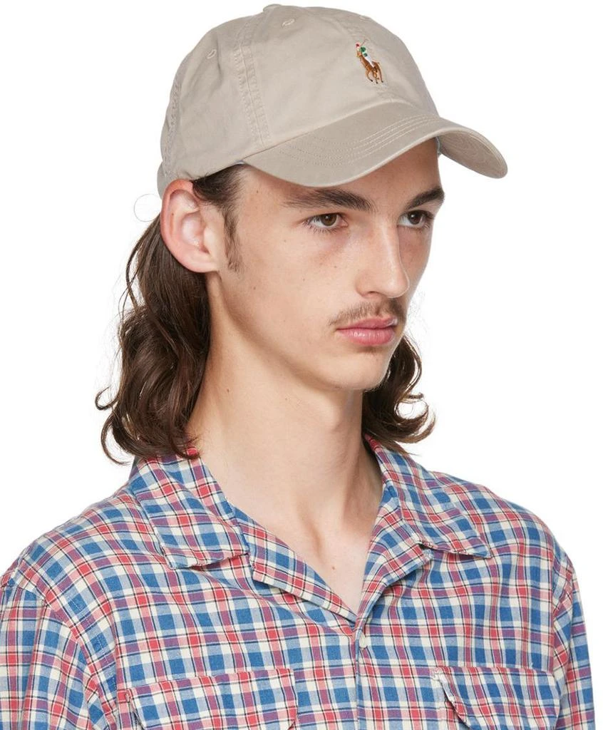 商品Ralph Lauren|Khaki Chino Cap,价格¥282,第2张图片详细描述