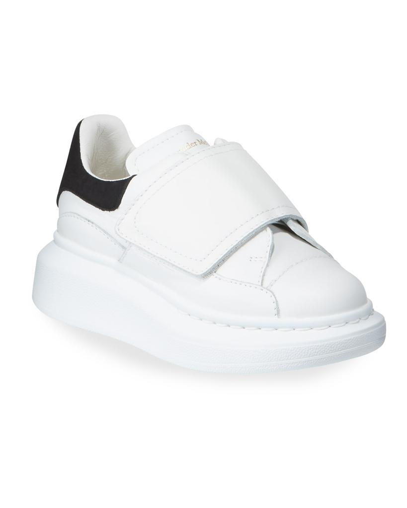 商品Alexander McQueen|Oversized Grip-Strap Leather Sneakers, Toddler/Kids,价格¥2342,第4张图片详细描述