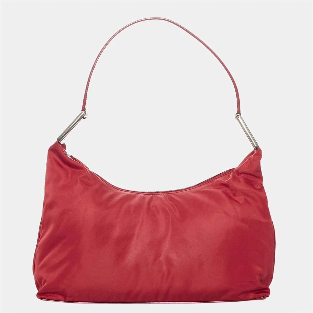 商品[二手商品] Prada|Prada Red Tessuto Shoulder Bag,价格¥3261,第1张图片