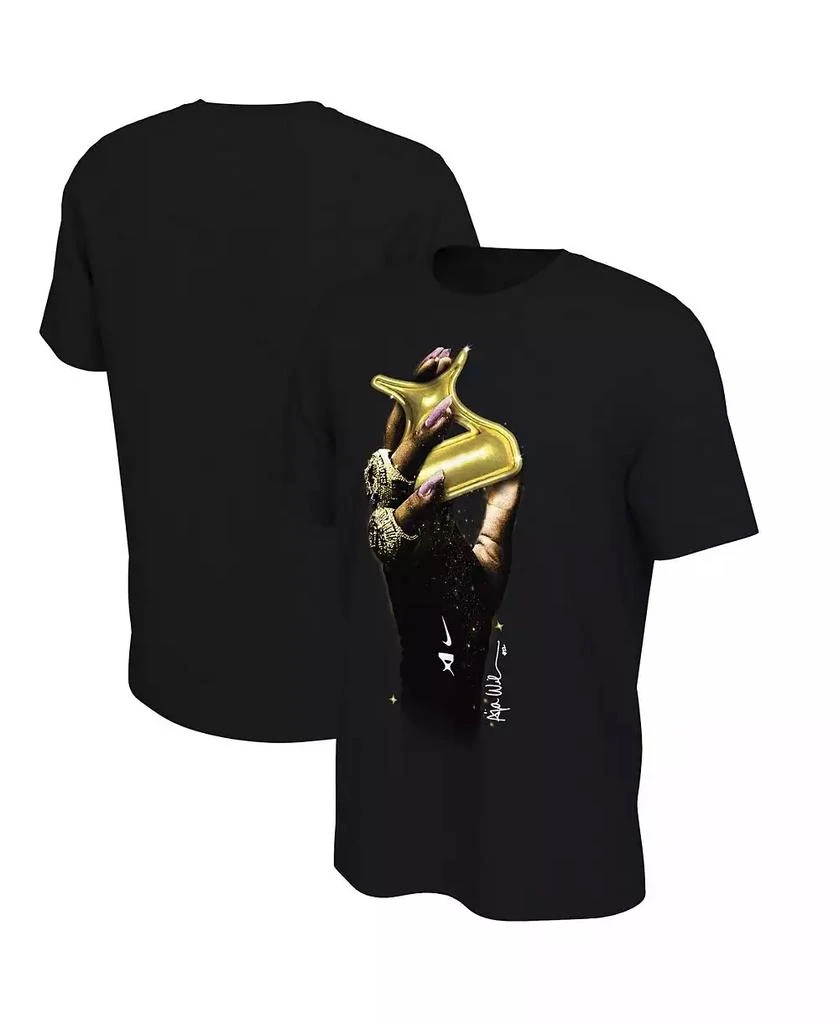 商品NIKE|Men's and Women's A'ja Wilson Black Las Vegas Aces WNBA Summit Player T-Shirt,价格¥333,第1张图片