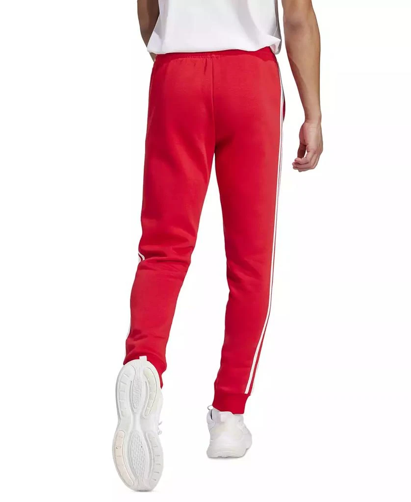商品Adidas|Men's Essentials 3-Stripes Regular-Fit Fleece Joggers,价格¥112,第2张图片详细描述