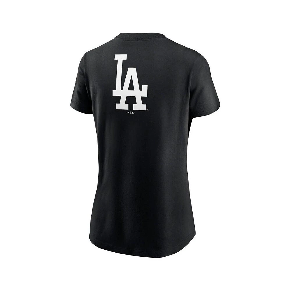 商品NIKE|Women's Black Los Angeles Dodgers Over Shoulder T-shirt,价格¥225,第3张图片详细描述