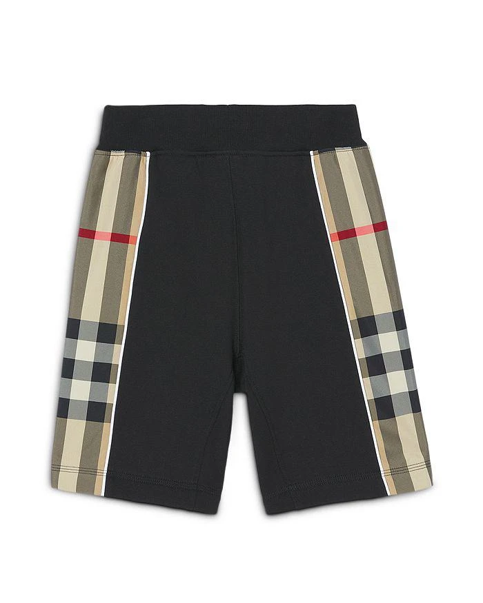 商品Burberry|Unisex Check Panel Cotton Shorts - Little Kid, Big Kid,价格¥1720,第2张图片详细描述