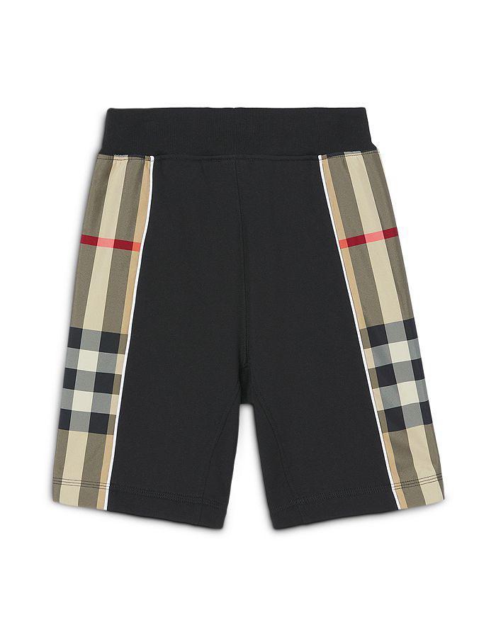 商品Burberry|Unisex Check Panel Cotton Shorts - Little Kid, Big Kid,价格¥1697,第4张图片详细描述