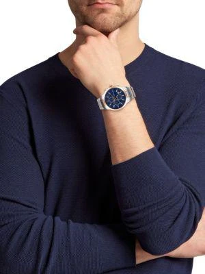 商品Emporio Armani|2-Piece Bi-Tone Stainless Steel Chrono Watch & Cufflinks Set,价格¥1700,第2张图片详细描述