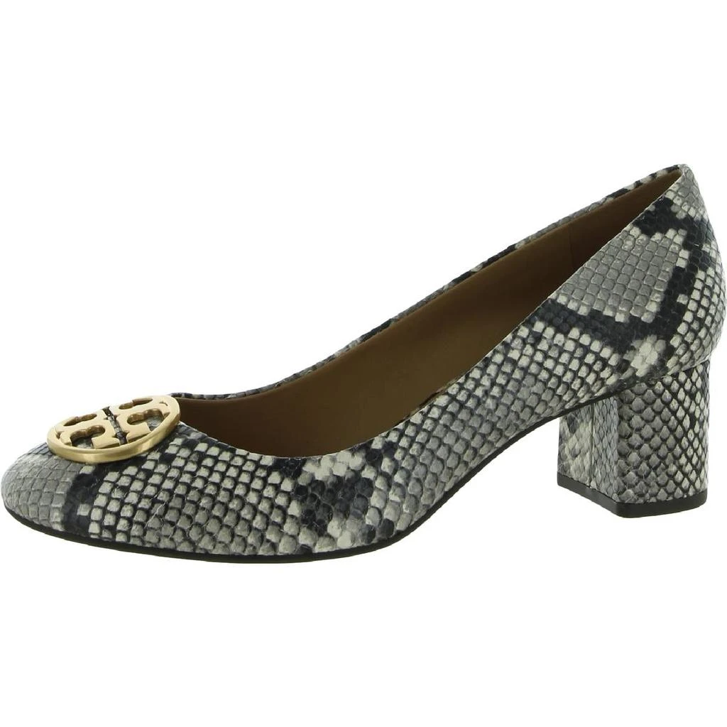 商品Tory Burch|Tory Burch Womens Chelsea Leather Snake Print Dress Heels,价格¥2295,第1张图片