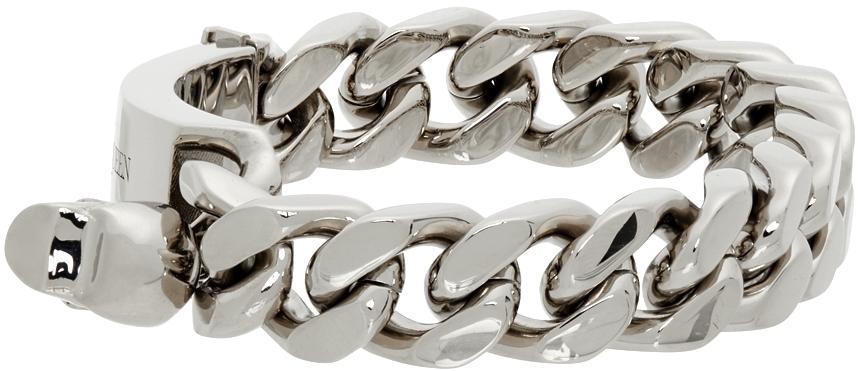 Silver Identity Chain Bracelet商品第3张图片规格展示
