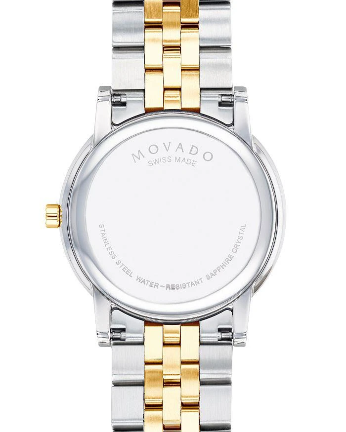 商品Movado|Museum Classic Two-Tone Diamond-Index Watch, 40mm,价格¥8381,第4张图片详细描述