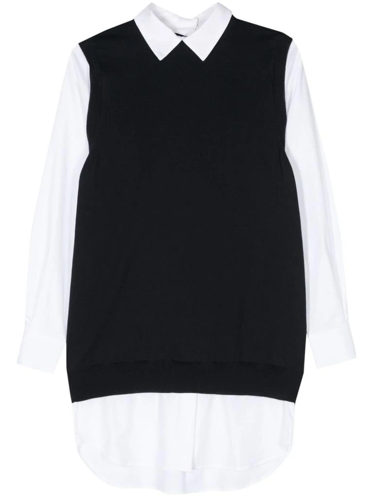 商品SEMICOUTURE|SEMICOUTURE - Loucia Cotton Shirt Dress,价格¥2073,第1张图片