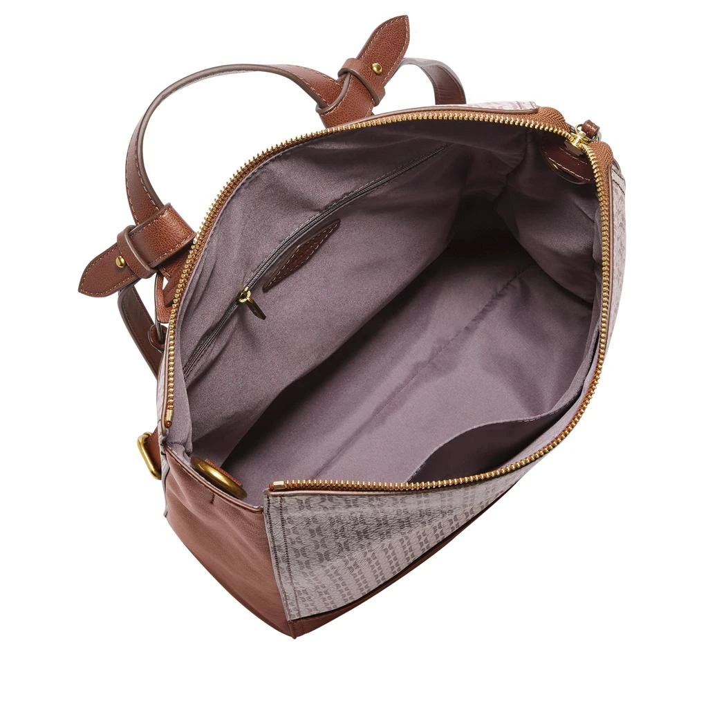 商品Fossil|Fossil Women's Elina PVC Convertible Backpack,价格¥615,第1张图片