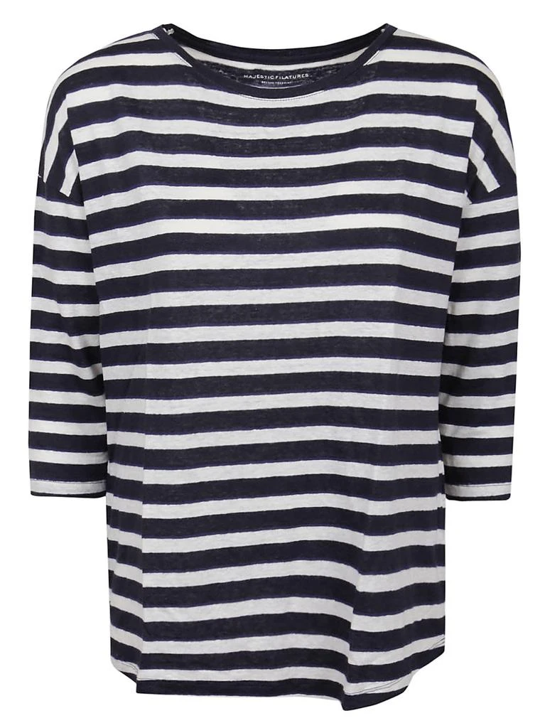 商品MAJESTIC FILATURES|Majestic Filatures Col Bateau T,价格¥1086,第1张图片