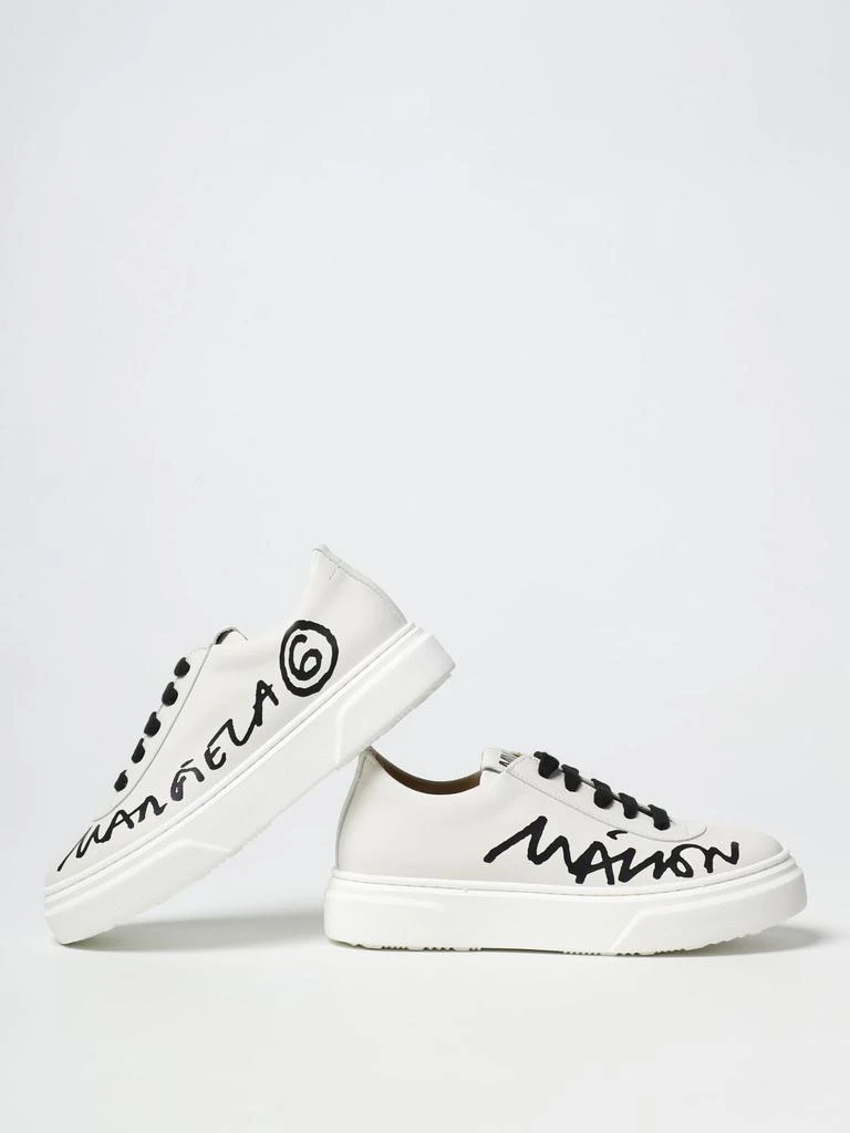 商品MAISON MARGIELA|MM6 Maison Margiela sneakers in leather,价格¥540,第4张图片详细描述