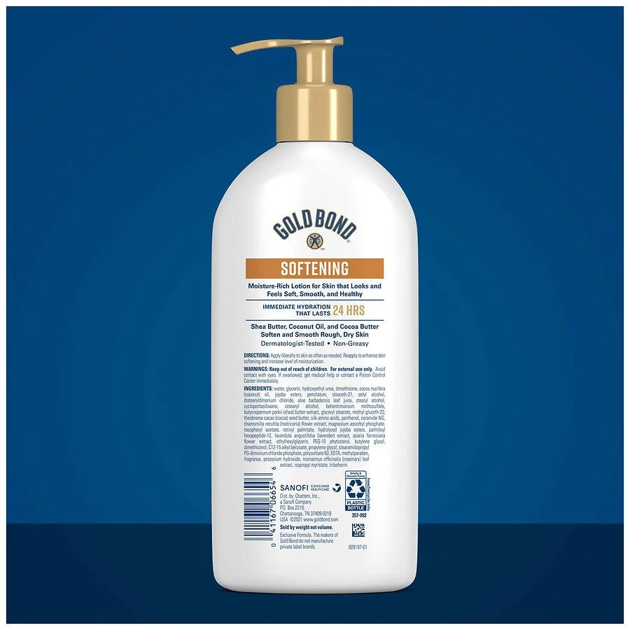 商品Gold Bond|Softening Hydrating Lotion, With Shea Butter,价格¥93,第4张图片详细描述
