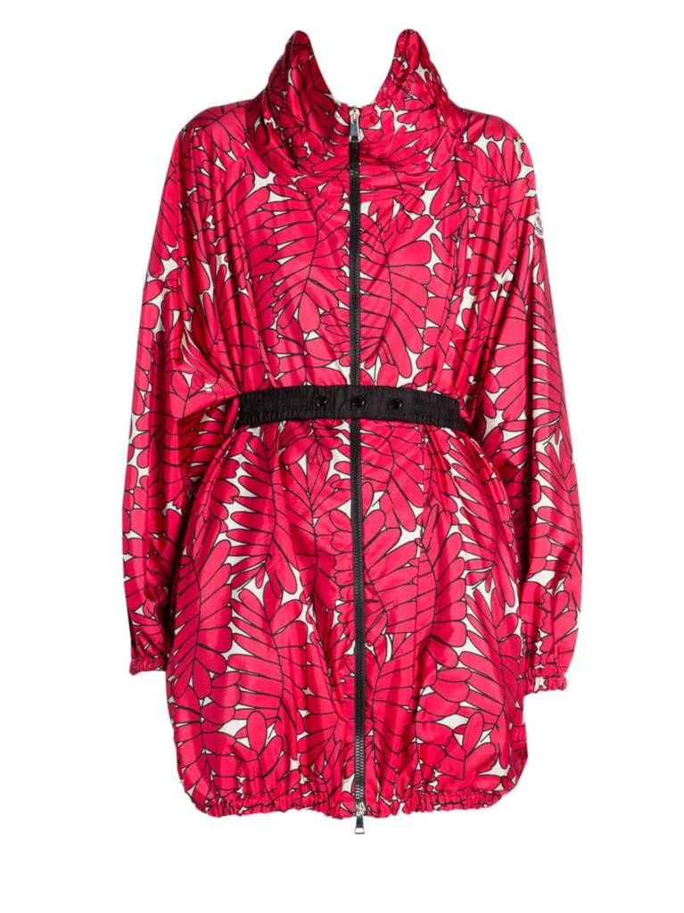 商品Moncler|Berne Leaf Print Jacket,价格¥2535,第1张图片