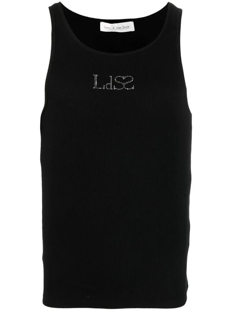 商品LUDOVIC DE SAINT SERNIN|LUDOVIC DE SAINT SERNIN Tank top with logo,价格¥997,第1张图片