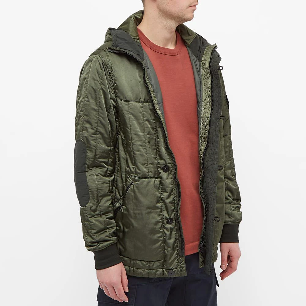 商品Stone Island|Stone Island Nylon Raso Quilted Jacket,价格¥5333,第4张图片详细描述