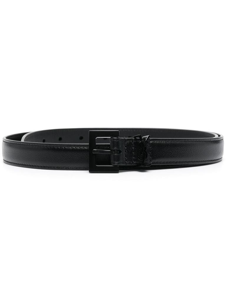 商品Yves Saint Laurent|Monogram thin belt,价格¥1896,第1张图片