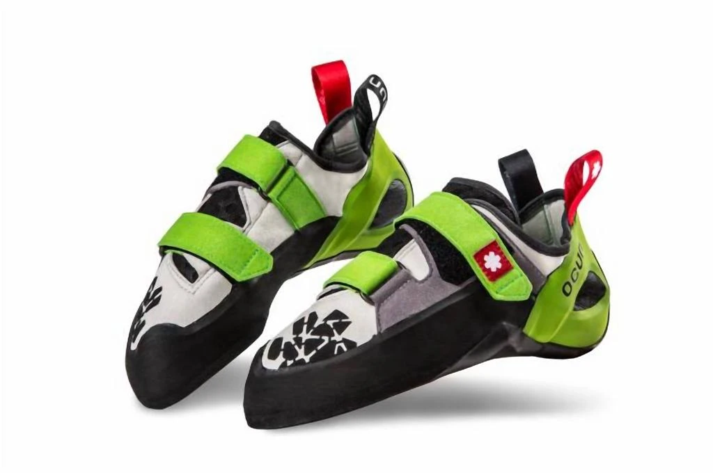 商品Ocun|Men's Jett Qc Sport Climbing Shoes In Grey/green,价格¥702,第4张图片详细描述