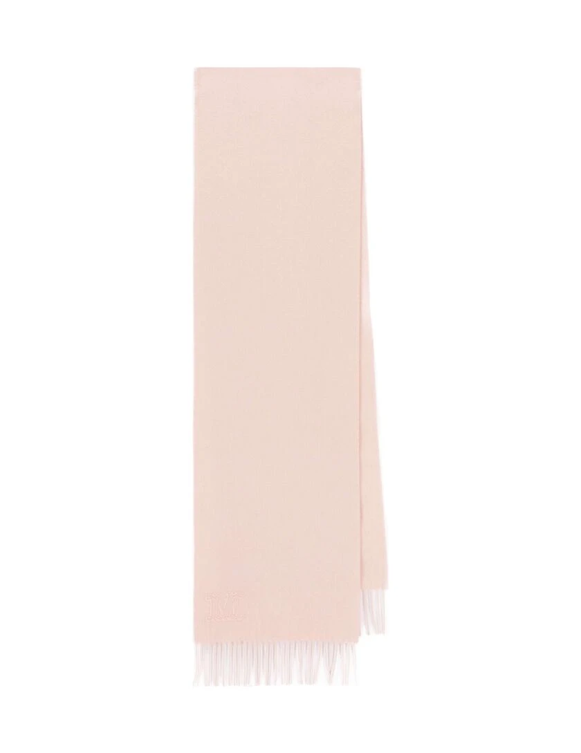 商品Max Mara|MAX MARA 女士粉色羊绒围巾 45463117-600-089,价格¥1803,第1张图片
