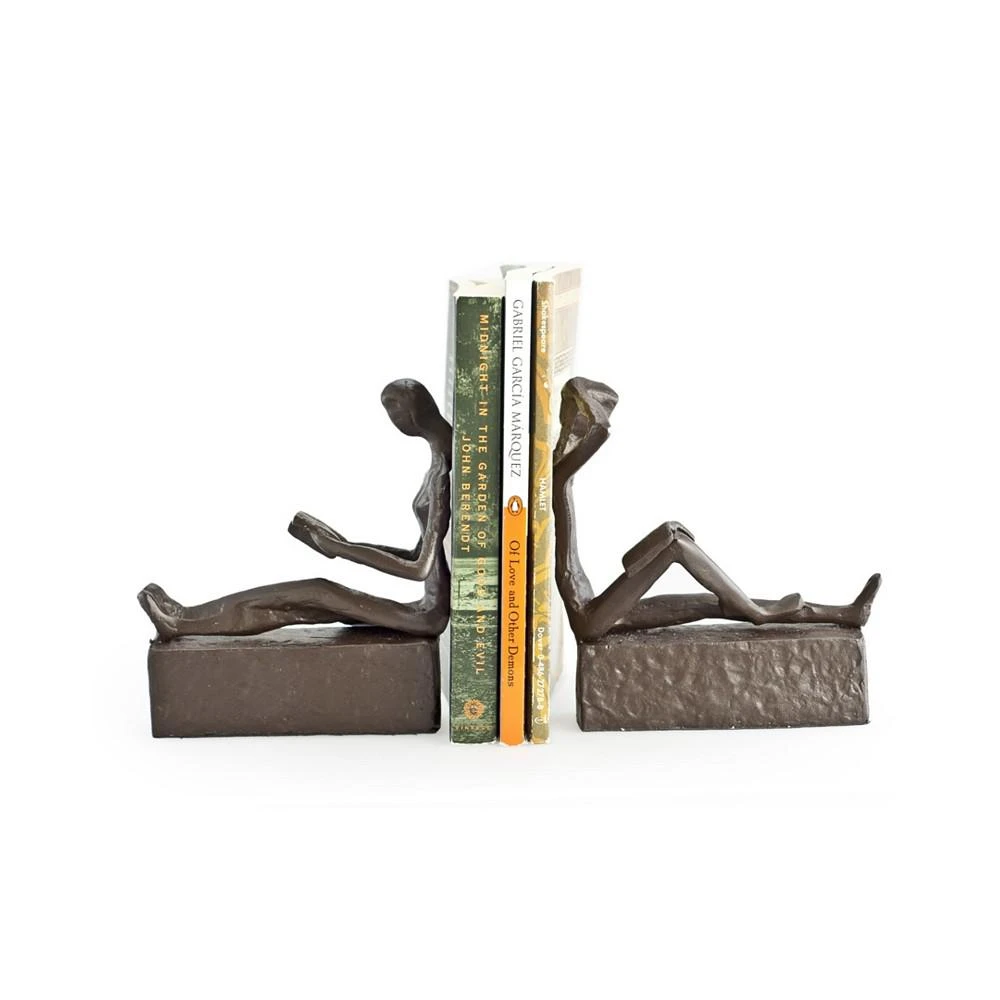 商品Danya B|Man and Woman Reading Metal Bookend Set,价格¥708,第1张图片