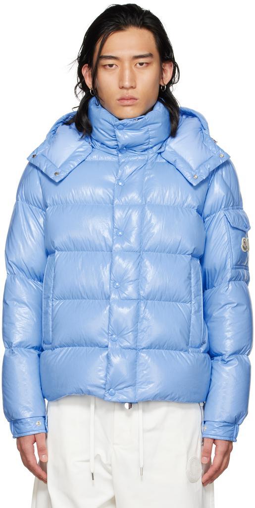 商品Moncler|蓝色 Moncler Maya 70 羽绒夹克,价格¥13755,第1张图片