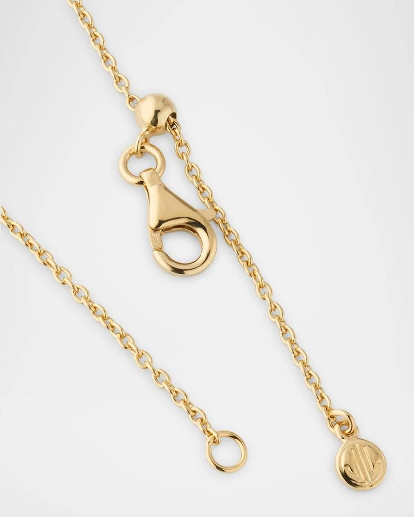 商品Jan Leslie|Single Petal Gemstone Station Necklace,价格¥2861,第4张图片详细描述