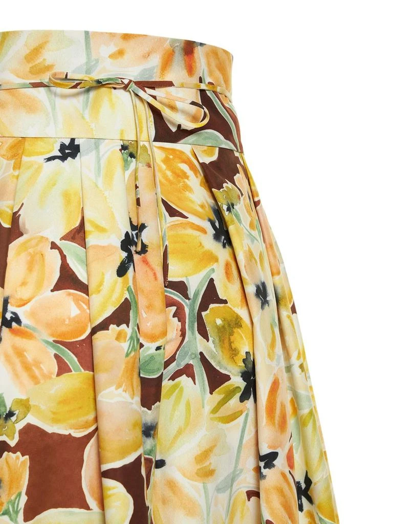 商品Rosie Assoulin|Vanessa Printed Taffeta Midi Skirt,价格¥5580,第4张图片详细描述