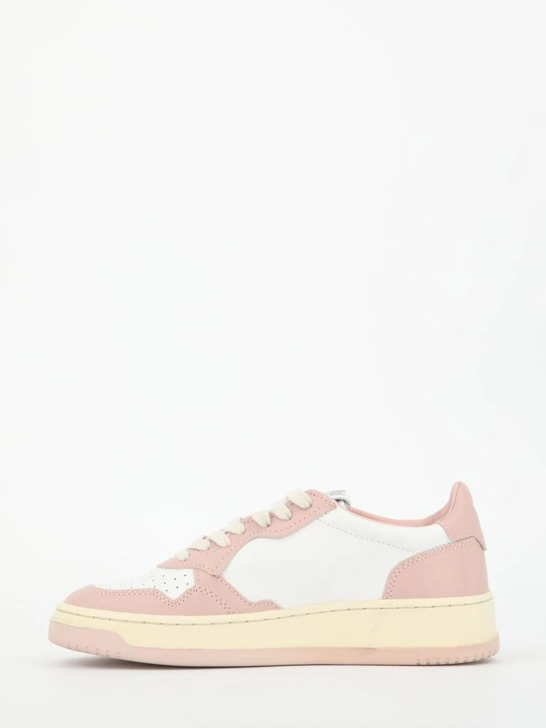 商品Autry|Medalist pink and white sneakers,价格¥800,第3张图片详细描述