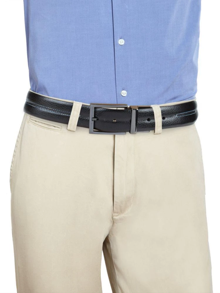 商品Robert Graham|Macerio Leather Belt,价格¥136,第3张图片详细描述