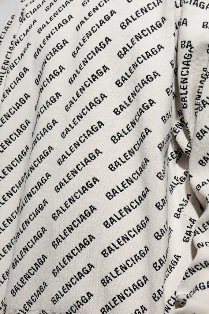 商品Balenciaga|Balenciaga Monogram Printed Crewneck Sweater,价格¥7268,第2张图片详细描述
