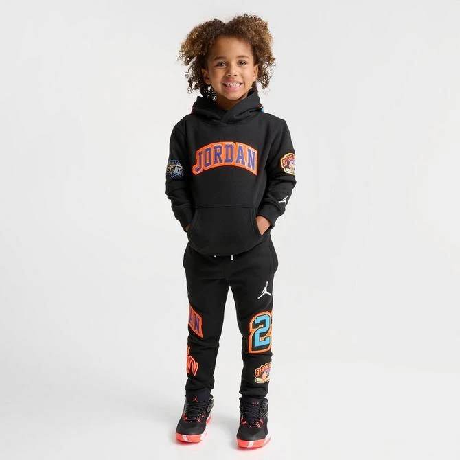 商品Jordan|Little Kids' Jordan Patch Pack Pullover Hoodie,价格¥444,第2张图片详细描述