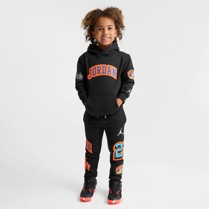 商品Jordan|Little Kids' Jordan Patch Pack Pullover Hoodie,价格¥335,第2张图片详细描述