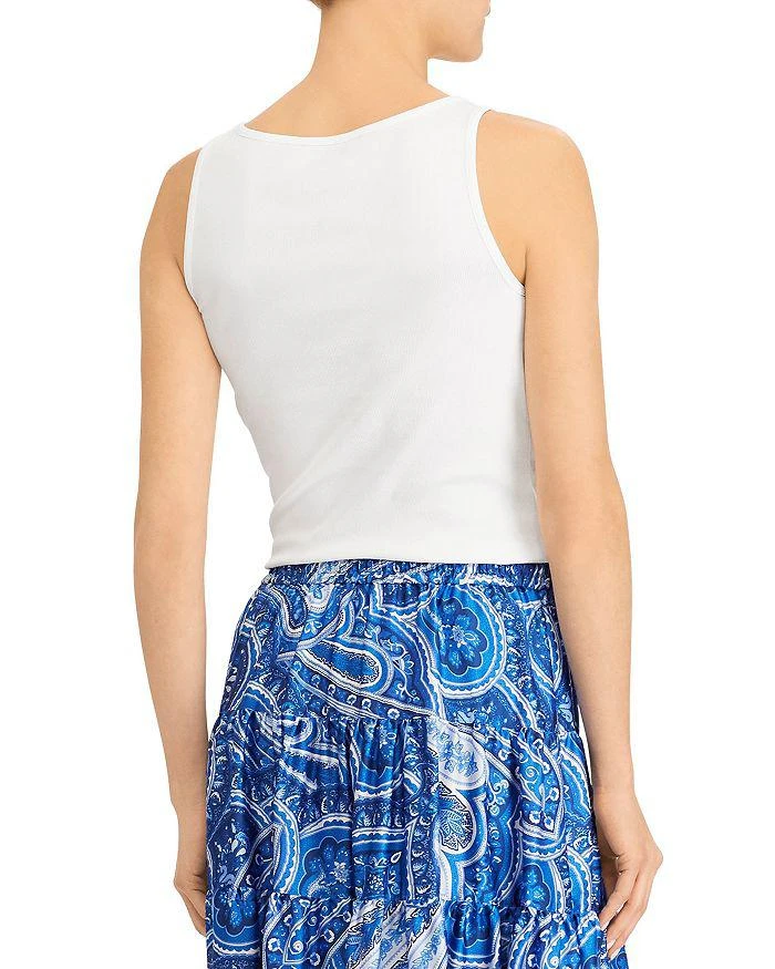 商品Ralph Lauren|Scoop Neck Tank Top,价格¥334,第3张图片详细描述