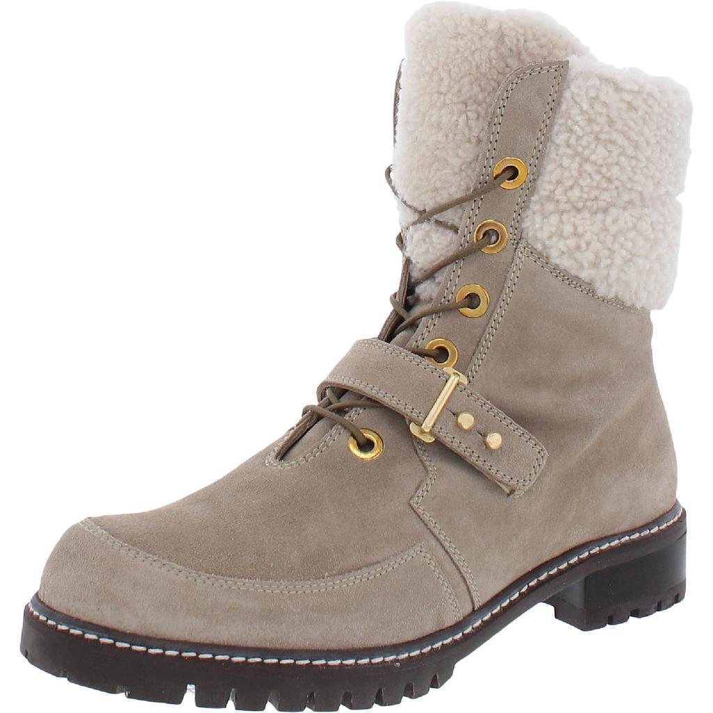 Stuart Weitzman Womens Suede Water Resistant Sport Boots商品第1张图片规格展示