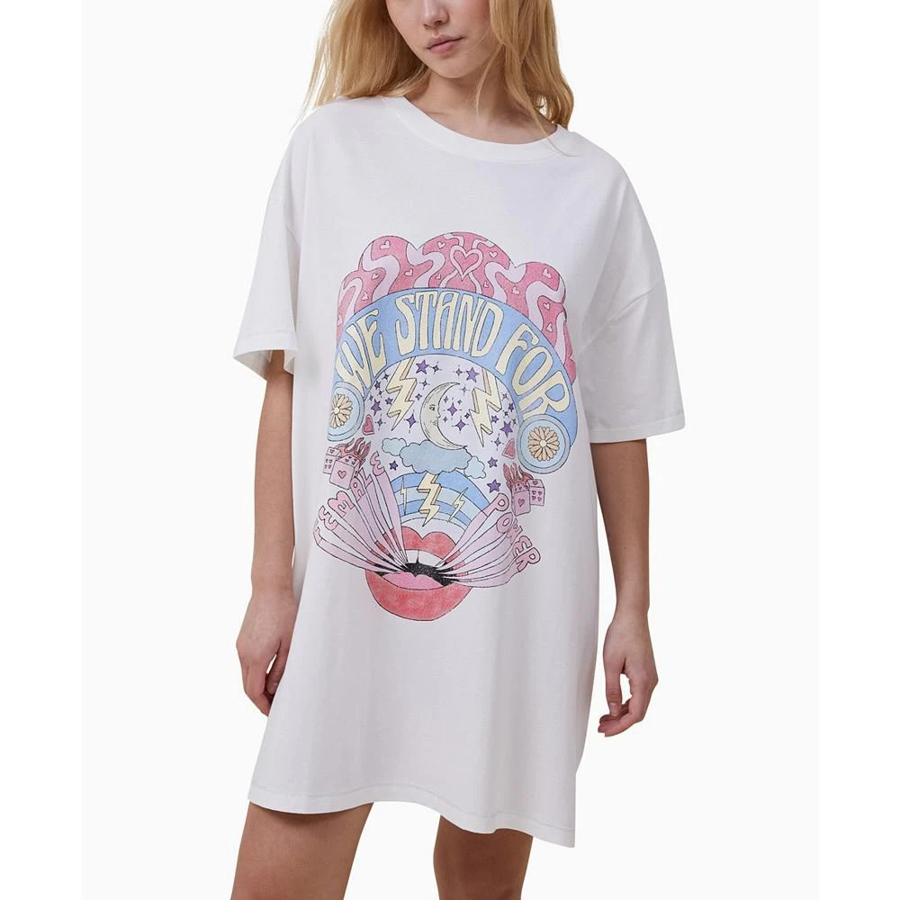 商品Cotton On|Women's 90S Sleepshirt Nightgown,价格¥261,第1张图片