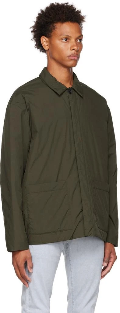 商品FRAME|Green Puffy Workwear Jacket,价格¥1114,第2张图片详细描述