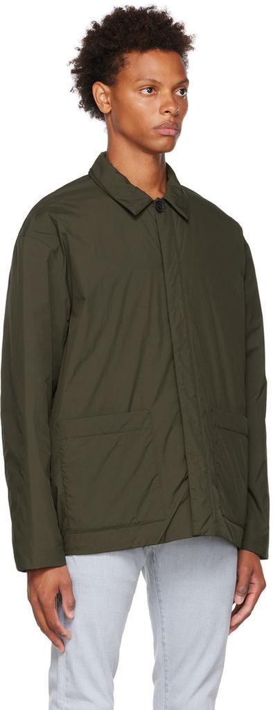 商品FRAME|Green Puffy Workwear Jacket,价格¥2162,第4张图片详细描述