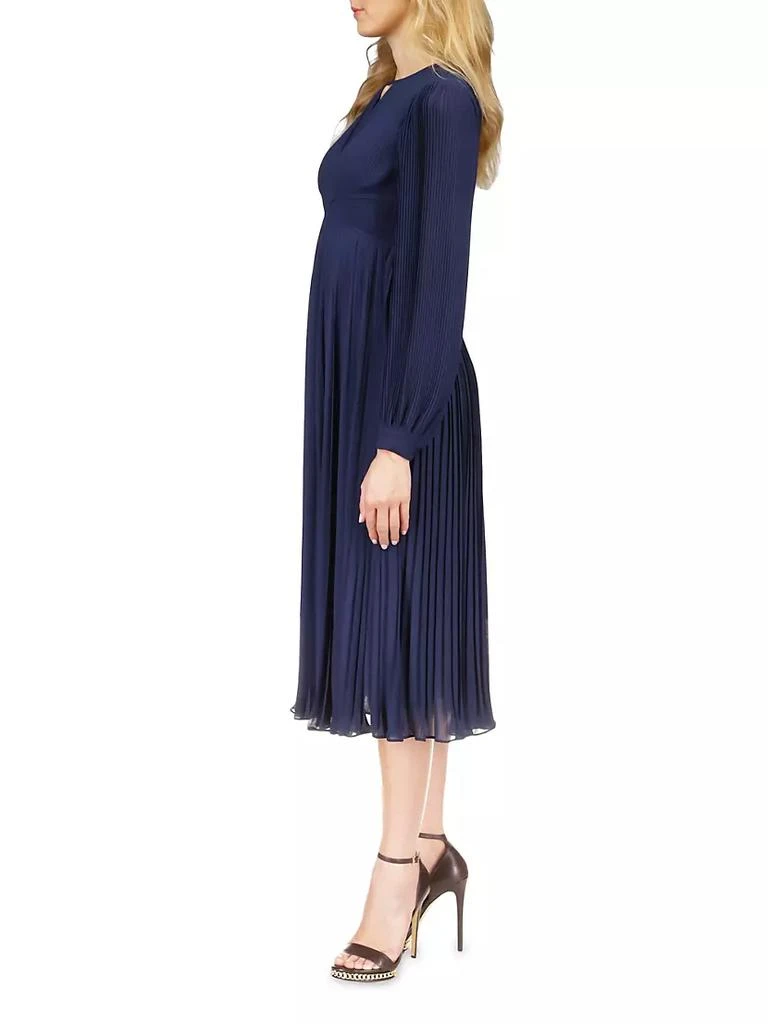 商品Michael Kors|Plissé-Pleated Midi-Dress,价格¥1711,第5张图片详细描述