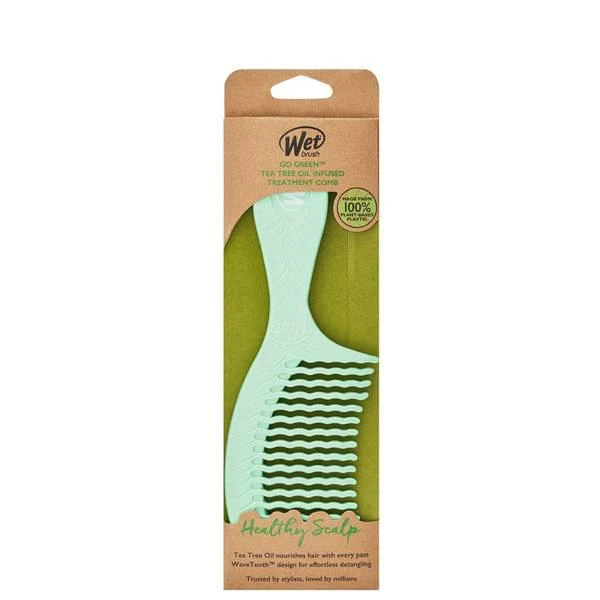 商品WetBrush|WetBrush Go Green Detangling Comb - Tea Tree,价格¥81,第4张图片详细描述