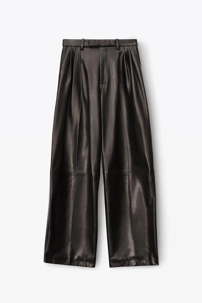 商品Alexander Wang|Tailored Trouser In Buttery Leather,价格¥6143,第3张图片详细描述